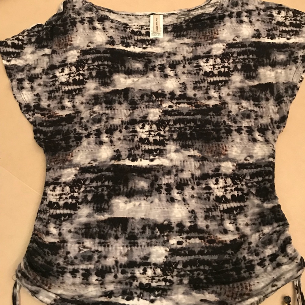 Lucky Brand Tye Dye Shirt Cover up